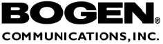 Bogen Communications Logo